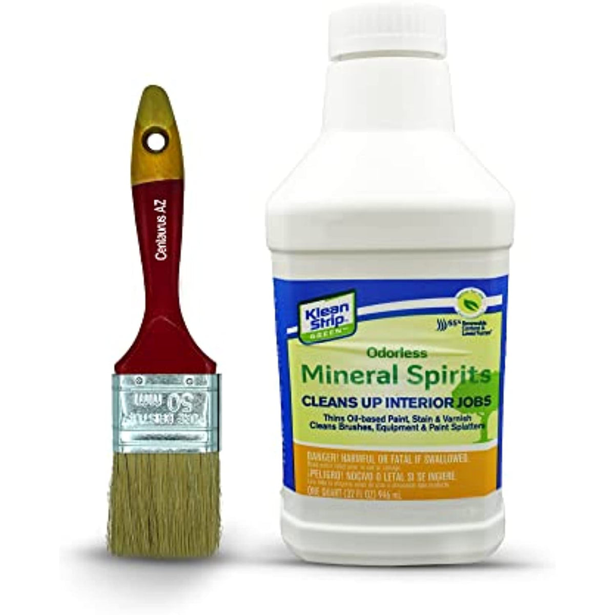 Klean Strip Green Odorless Mineral Spirits, Paintbrush cleaner, Remove -  CENTAURUS AZ