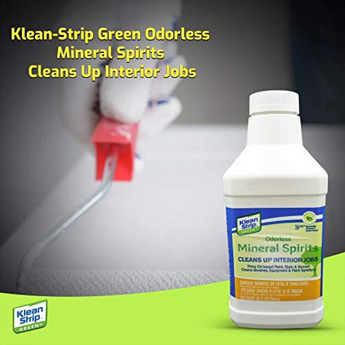 Centaurus AZ Klean Strip Liquid TSP Substitute- Wood Furniture Cleaner - Paint Cleaner - Deglosser for Kitchen Cabinets - Available with Premium