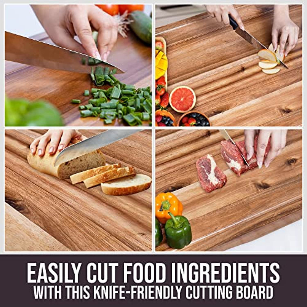 Large Maple Stove Cover Cutting Board Functional Kitchen Décor Hardwood  Noodle Board for Adding Space & Entertaining 
