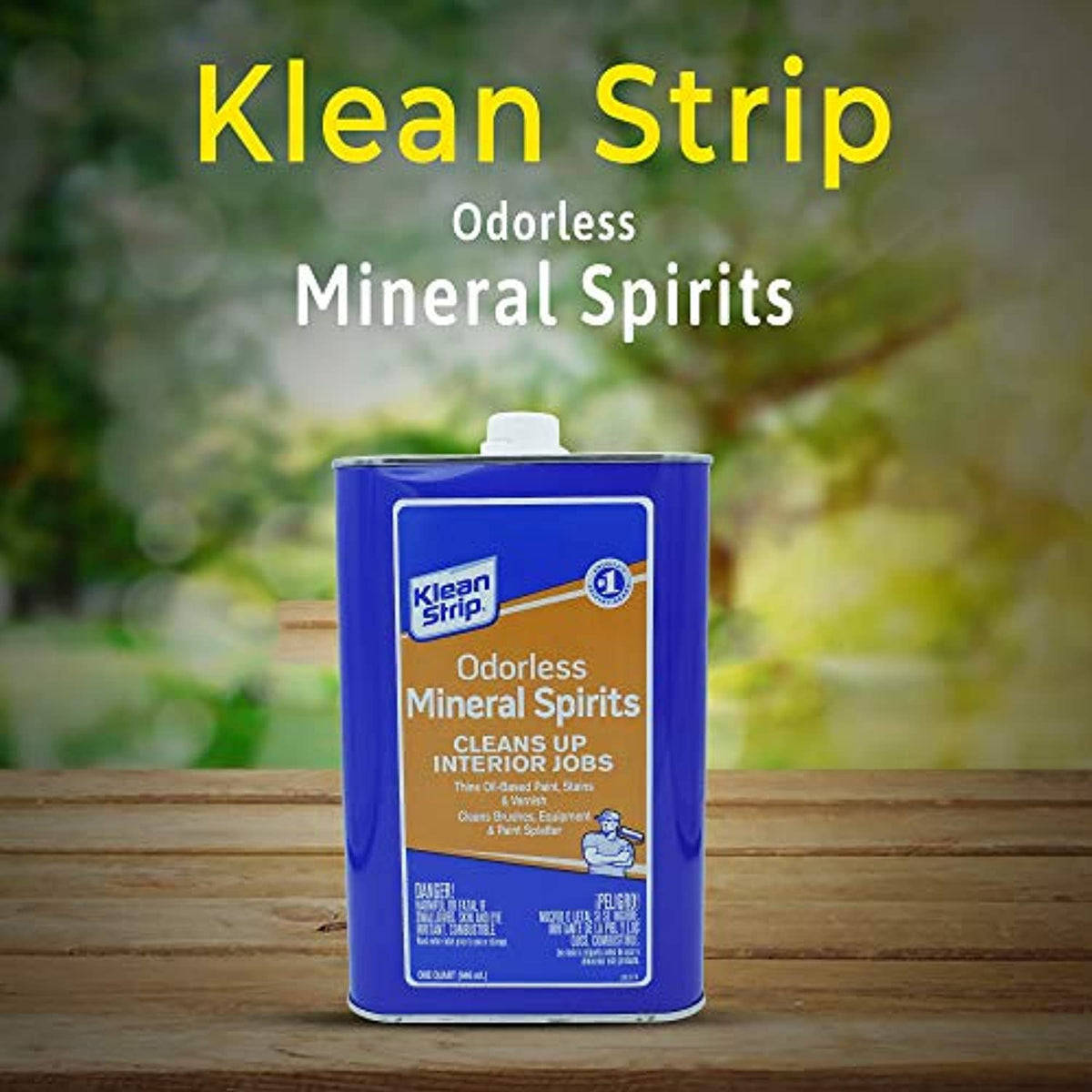 Klean Strip Green Odorless Mineral Spirits with Chemical Resistant